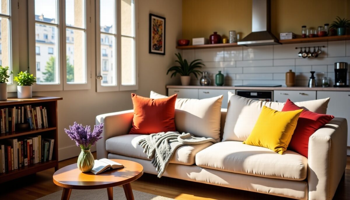 Location Meublée : Charmant T1bis à Louer au Cœur de Dijon, Quartier Point Carré