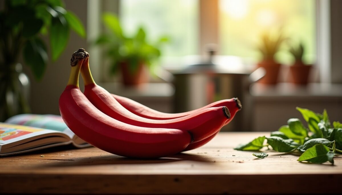 La banane rouge dévoilée : vertus, recettes savoureuses et nouveautés à la mode