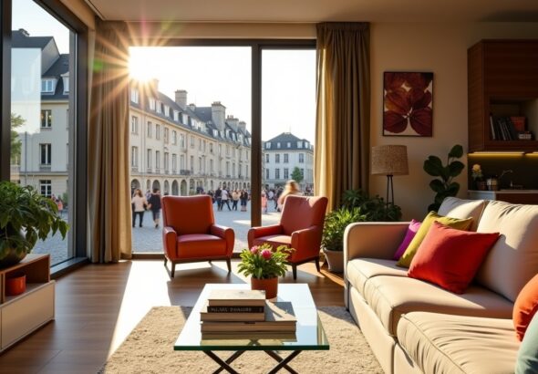 Location T2 en rez-de-chaussée au cœur de Dijon – Hupercentre