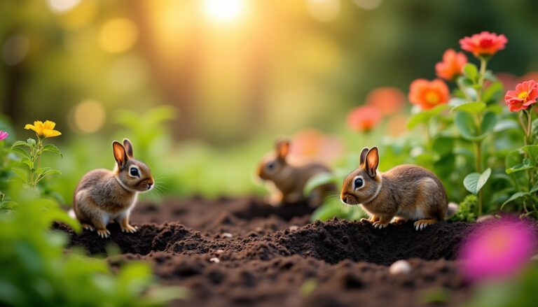 Excavations mystérieuses dans votre jardin sans tas de terre : origines, protagonistes animaliers et remèdes efficaces