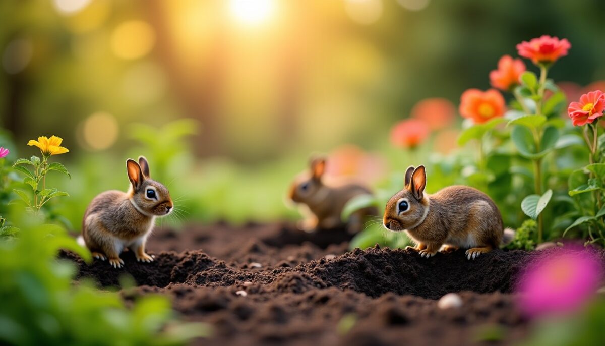 Excavations mystérieuses dans votre jardin sans tas de terre : origines, protagonistes animaliers et remèdes efficaces