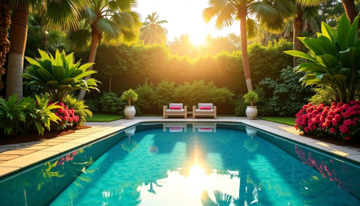 Les meilleures plantes pour sublimer les abords de votre piscine