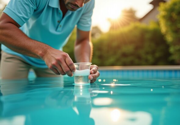 Javel pour piscine : comment doser, mode d'emploi et raisons de la prudence